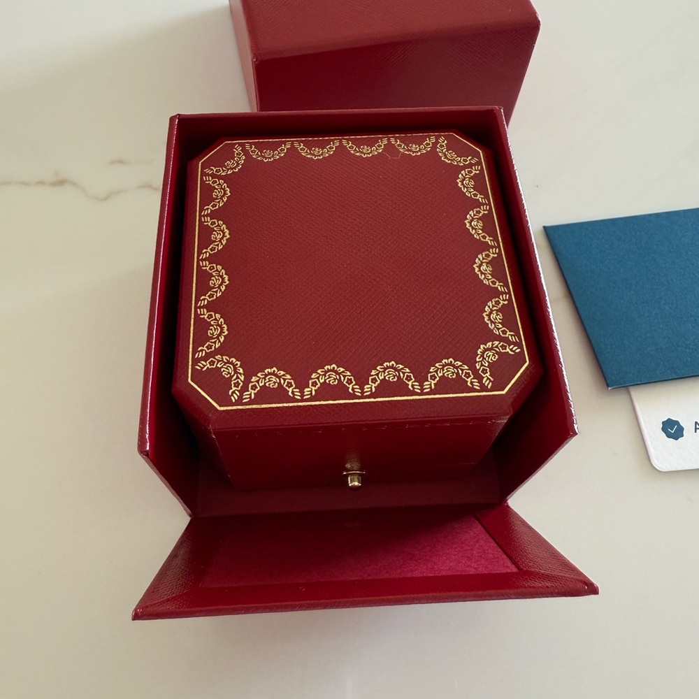 Small Cartier Yellow Gold Love Ring - Picture 6 of 11